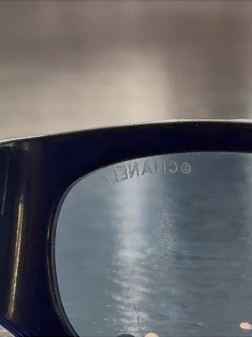 Vintage Chanel 5004 Black Women's Oval Sunglasses - Picture 7 of 7